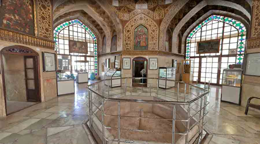 نمای داخلی موزه پارس شیراز
